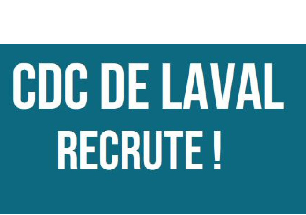 La CDC de Laval cherche : Agent.e de partenariats et mobilisation (chargé.e de projet)